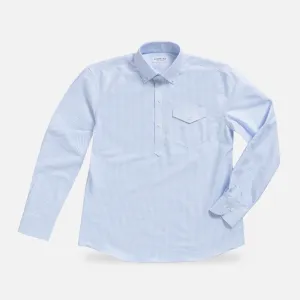 The Light Blue Mayfield Oxford Stripe Popover Custom Shirt