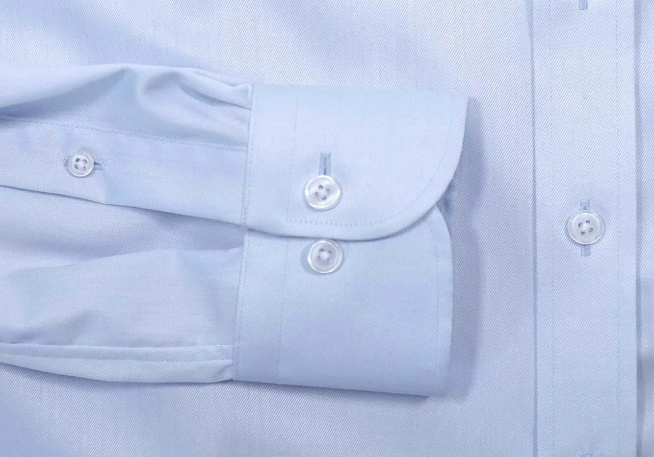 The Light Blue Sullivan Non Iron Fine Twill Custom Shirt