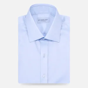 The Light Blue Sullivan Non Iron Fine Twill Custom Shirt