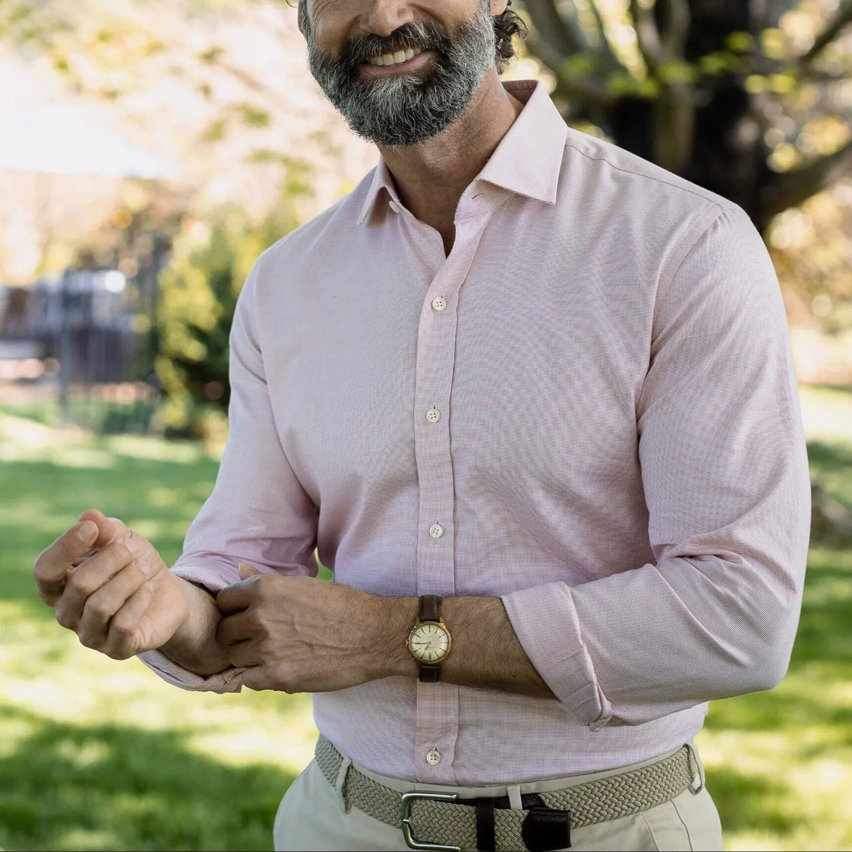 The Orange Carter Panama Oxford Custom Shirt