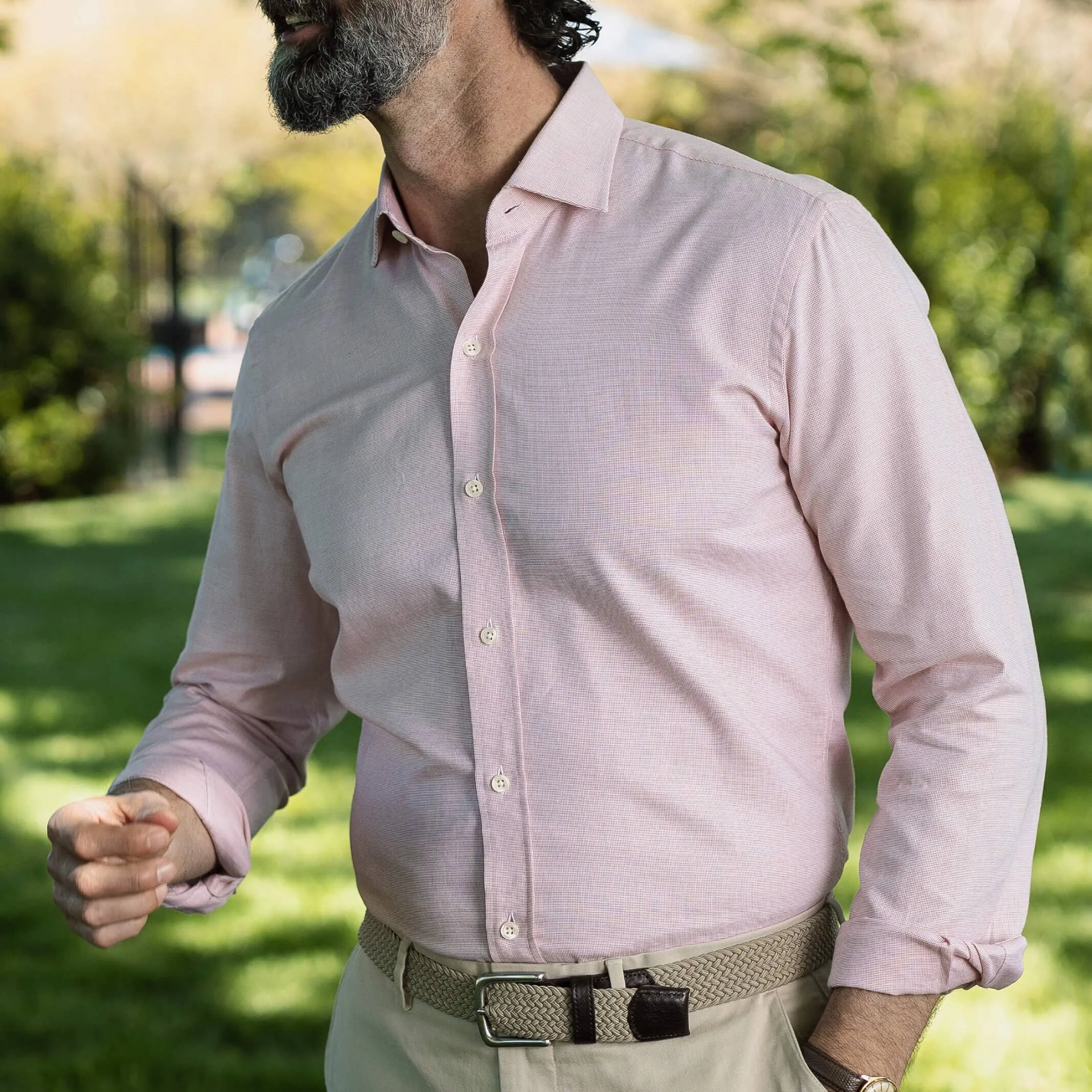The Orange Carter Panama Oxford Custom Shirt