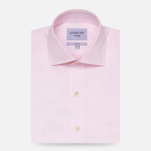 The Pink Fine Twill Spread Dress Shirt