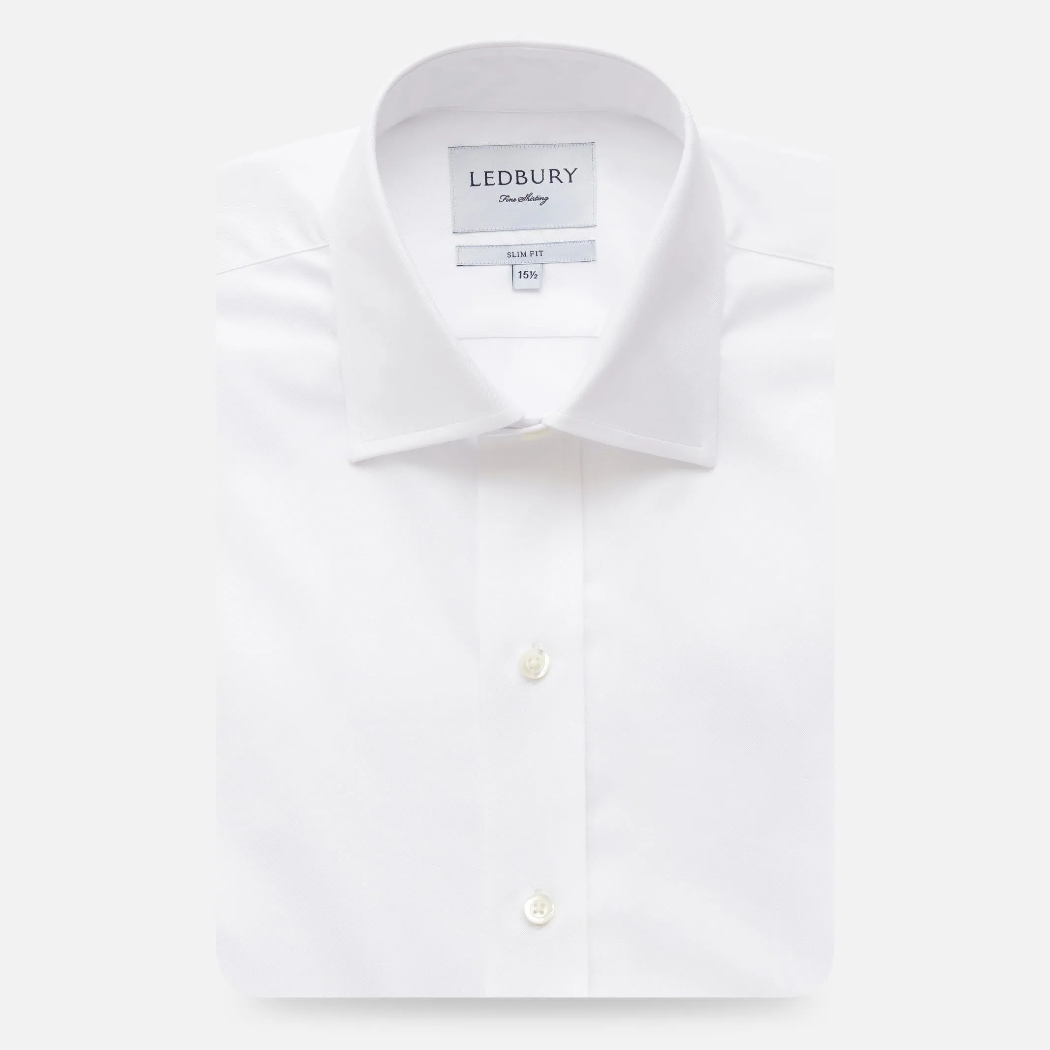 The White Signature Fine Twill Custom Shirt