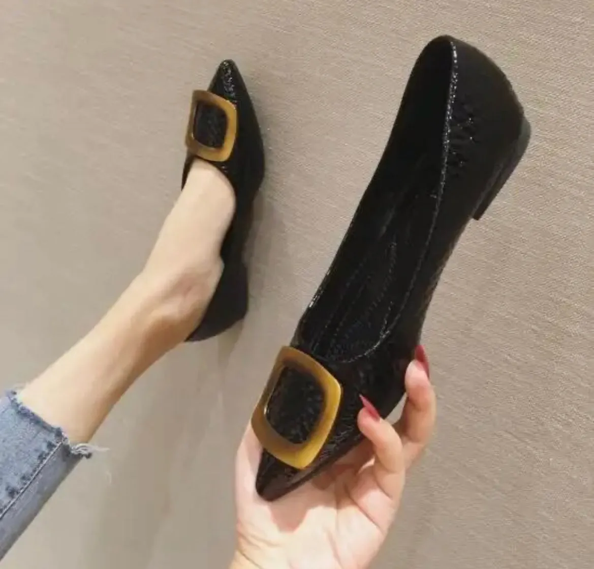 Theodora Buckle Pumps