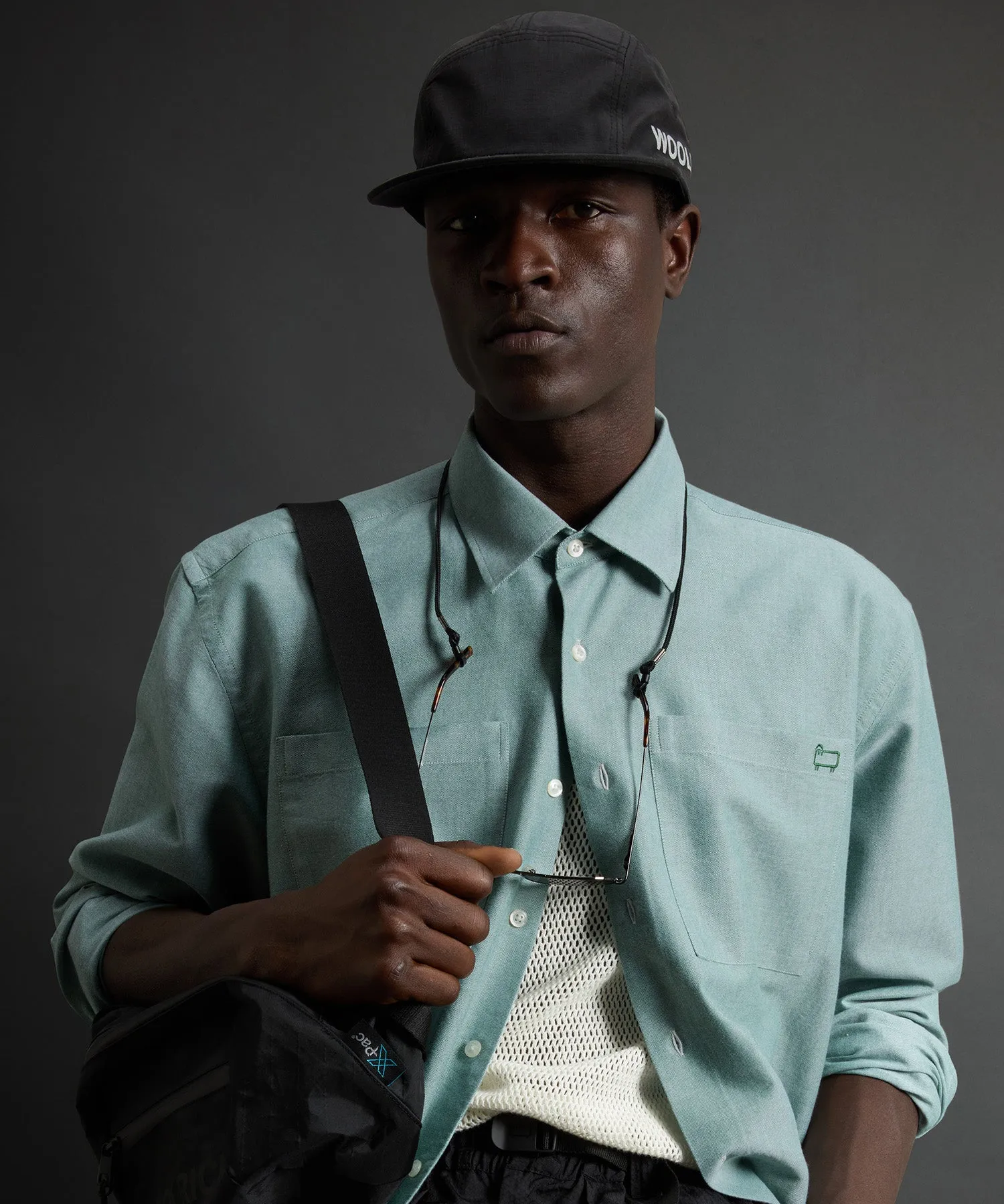 Todd Snyder x Woolrich Work Shirt in Green