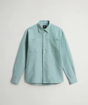 Todd Snyder x Woolrich Work Shirt in Green