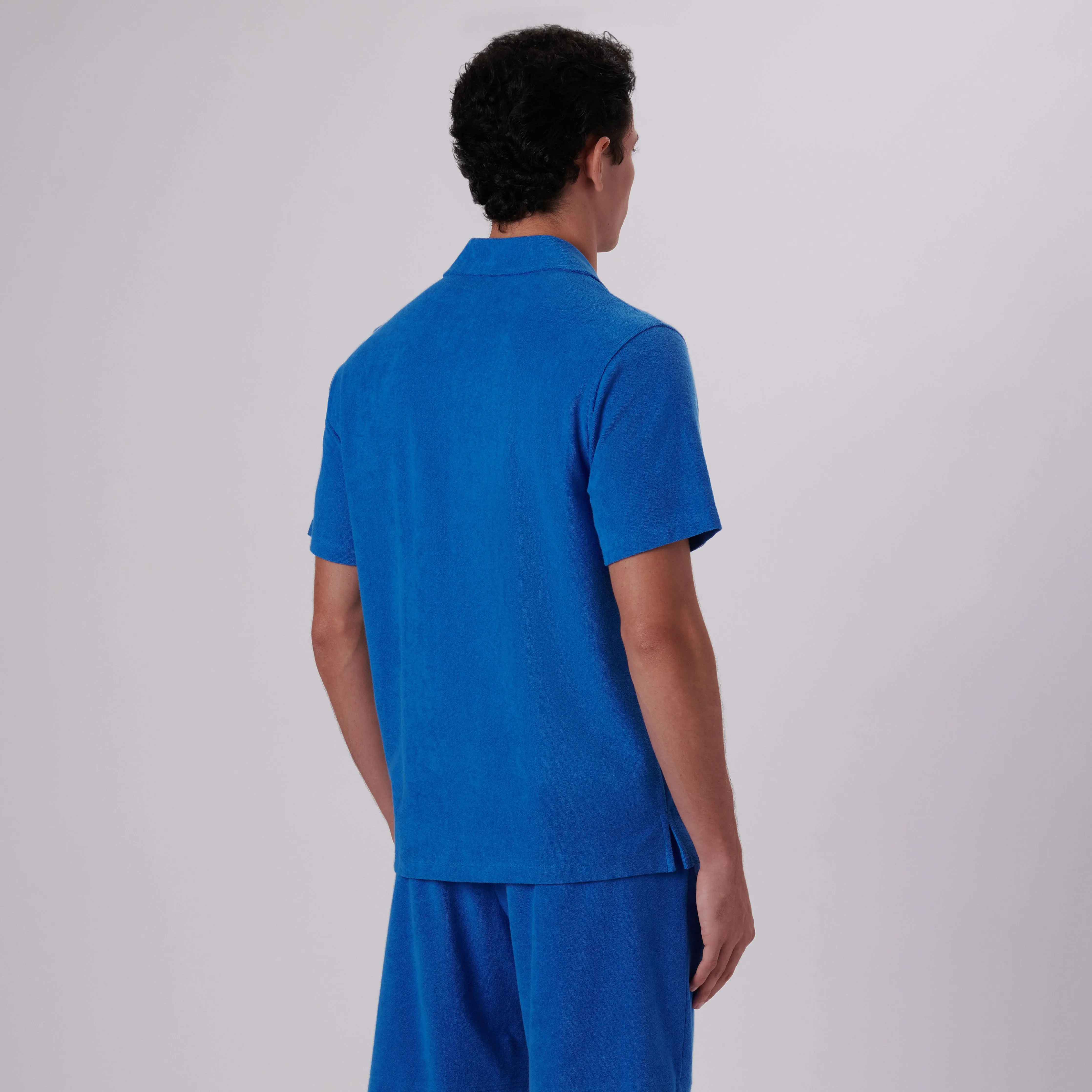Towelling French Terry Camp Shirt