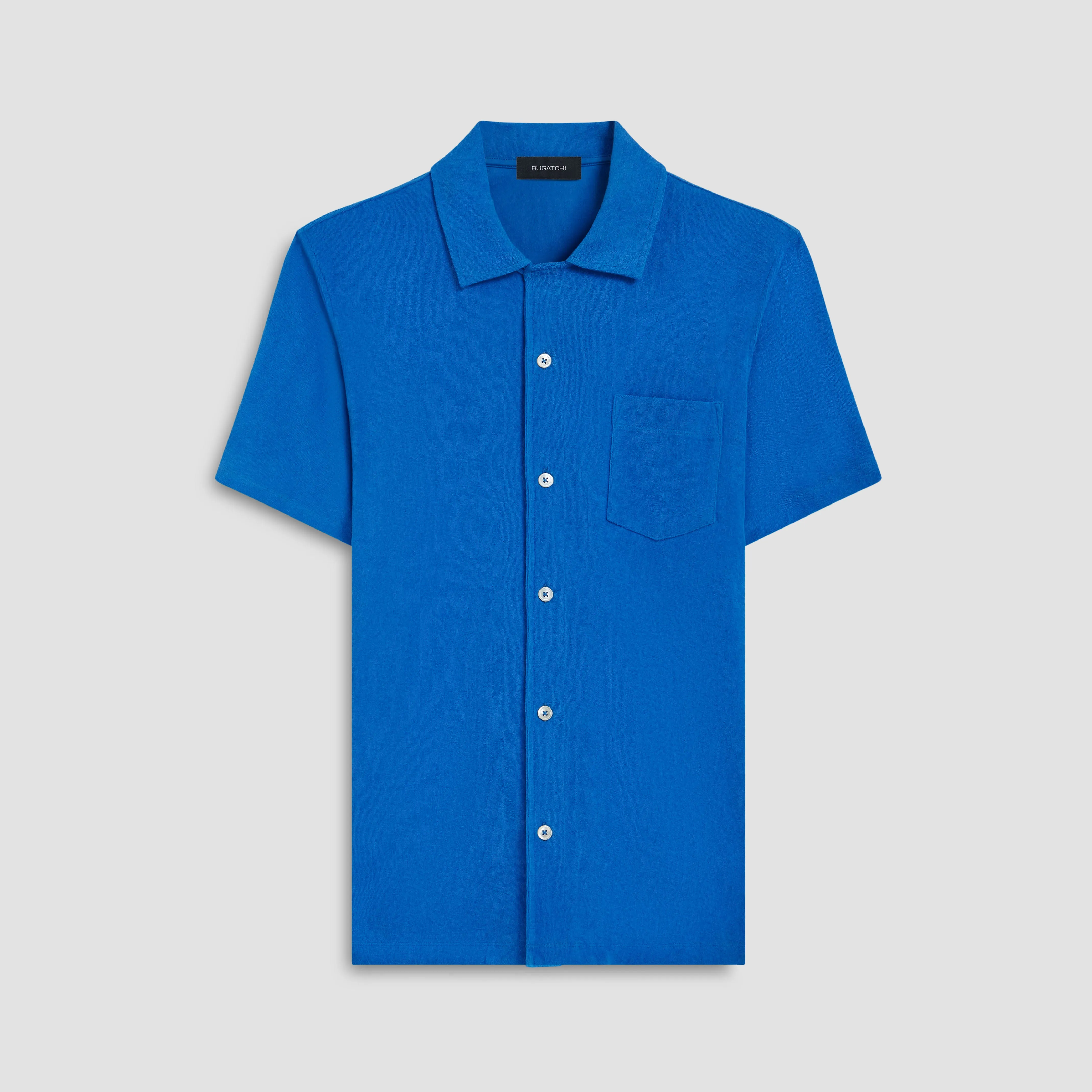 Towelling French Terry Camp Shirt