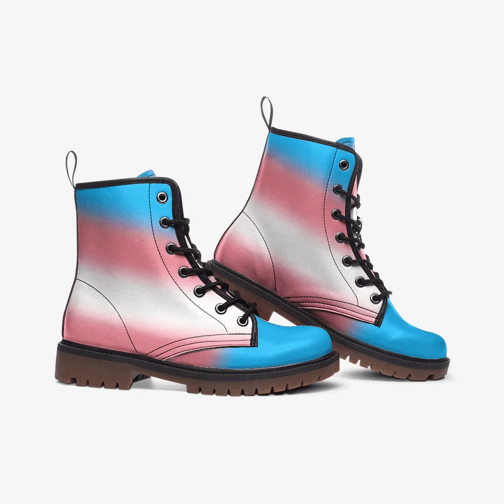 Transgender combat boots