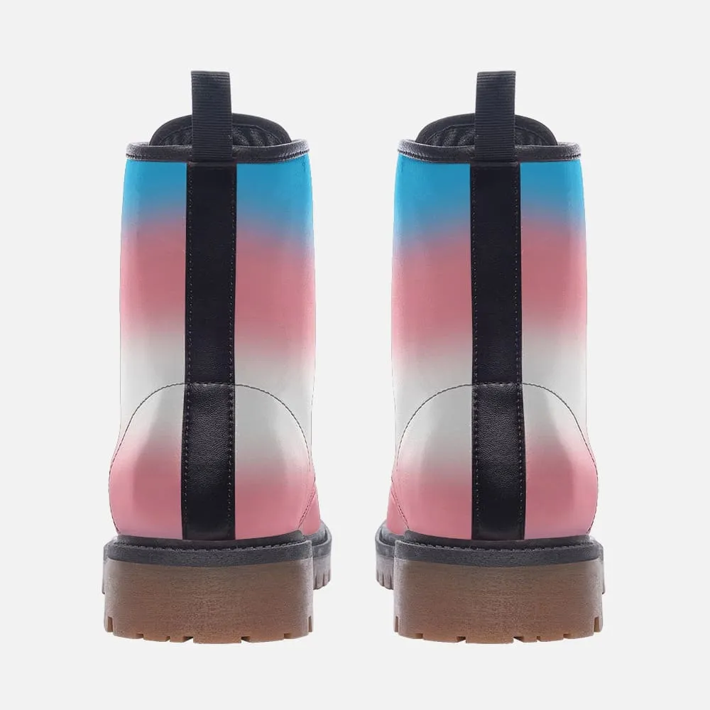 Transgender combat boots