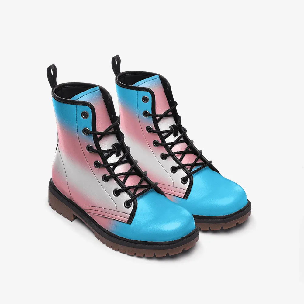 Transgender combat boots