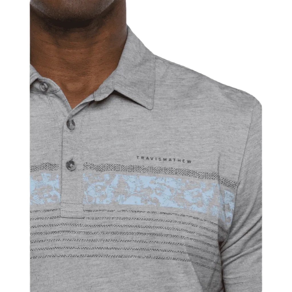 Travis Mathew Underwater Museum Polo - Grey