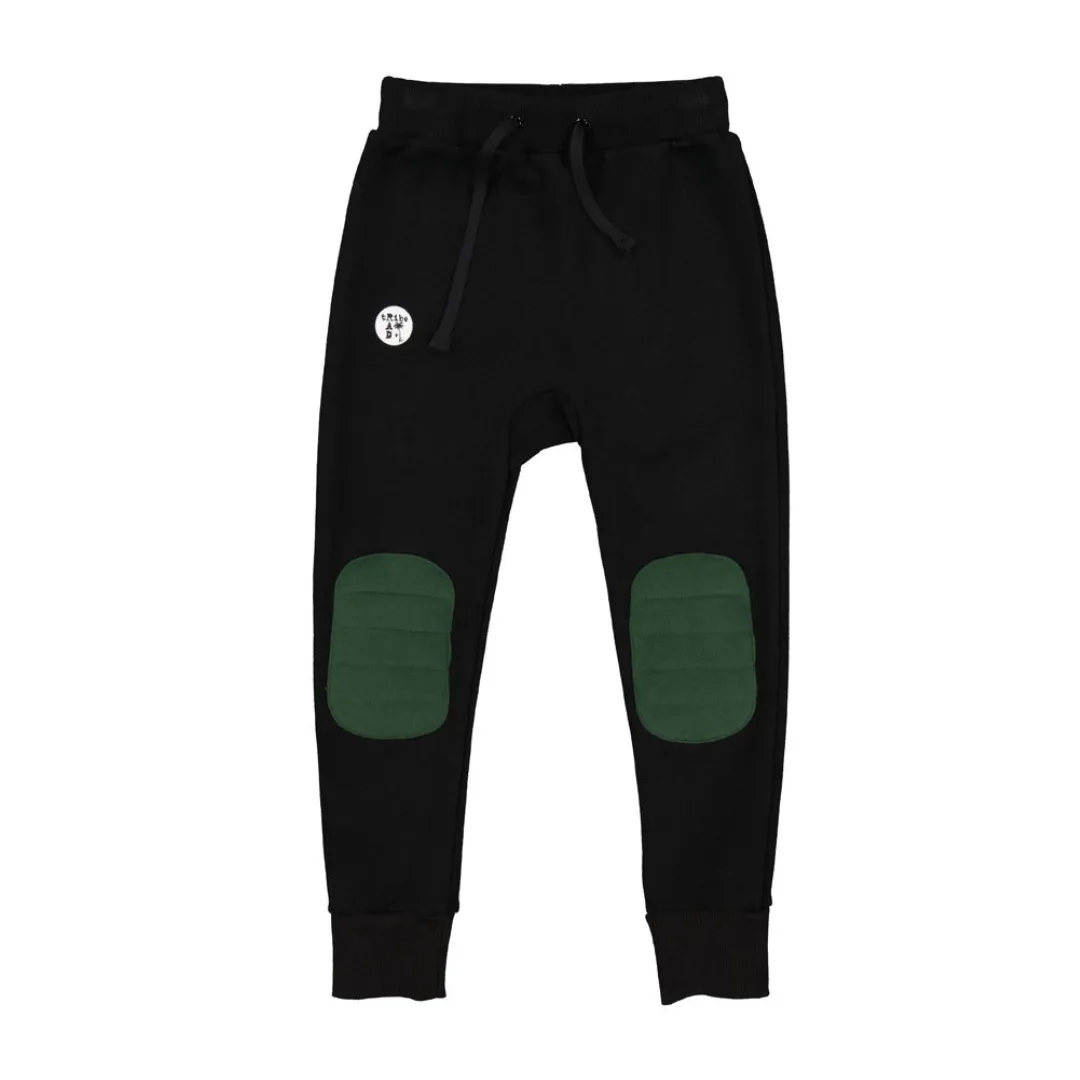 Tribe Space Pant - Black/Dark Green