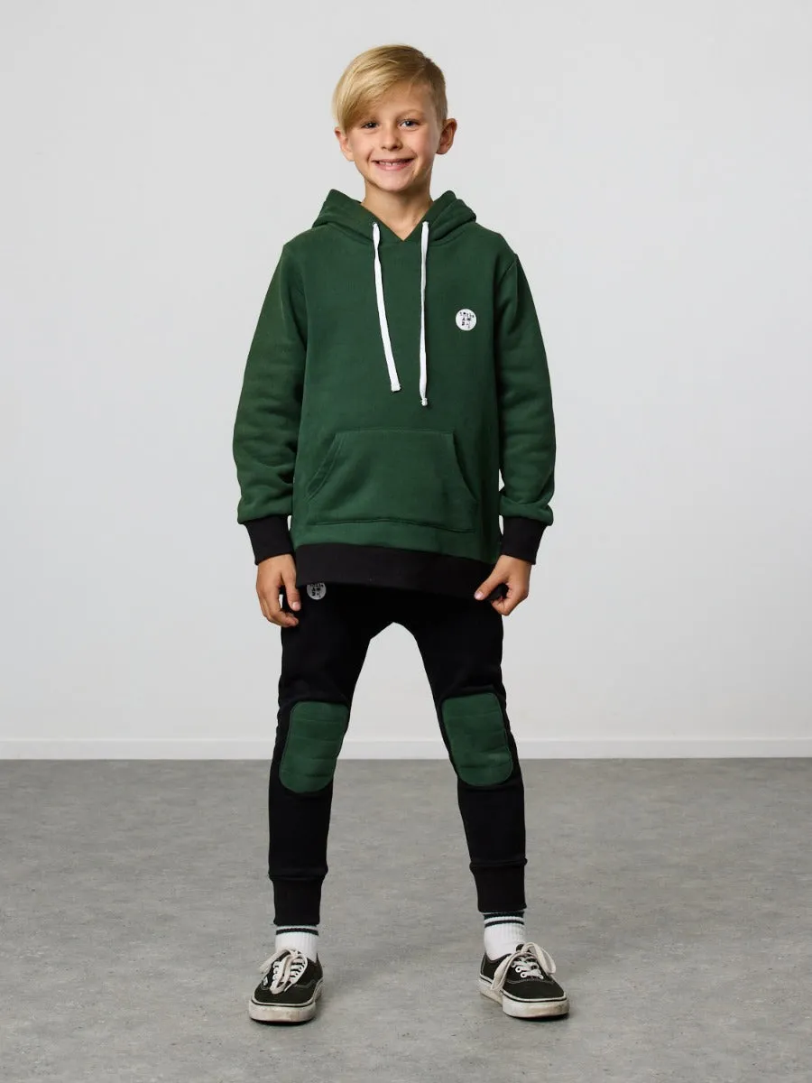 Tribe Space Pant - Black/Dark Green