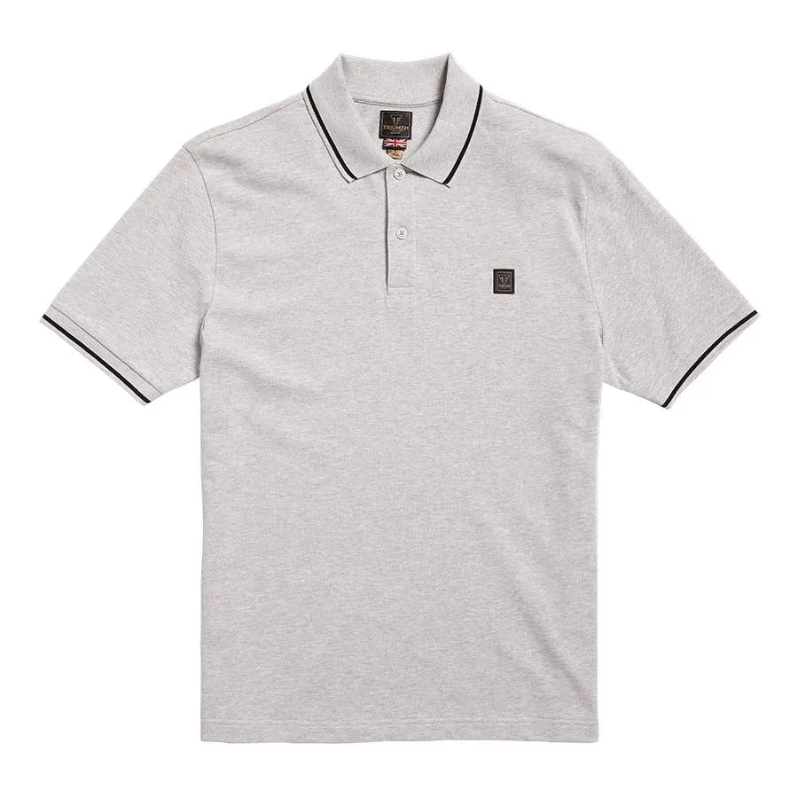Triumph Lustleigh Polo Shirt - Grey Marl