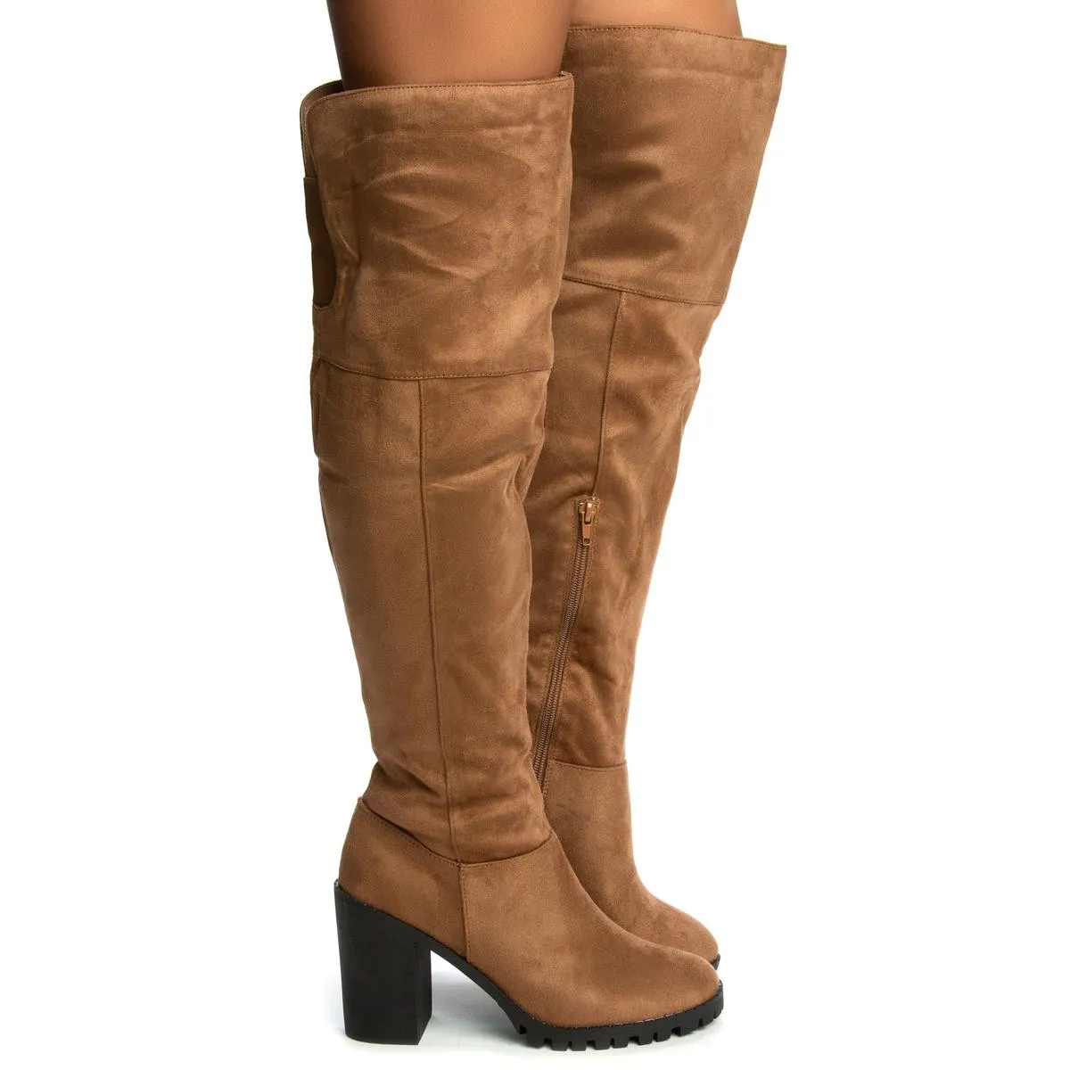Trixy-03 Over The Knee High Heel Boot