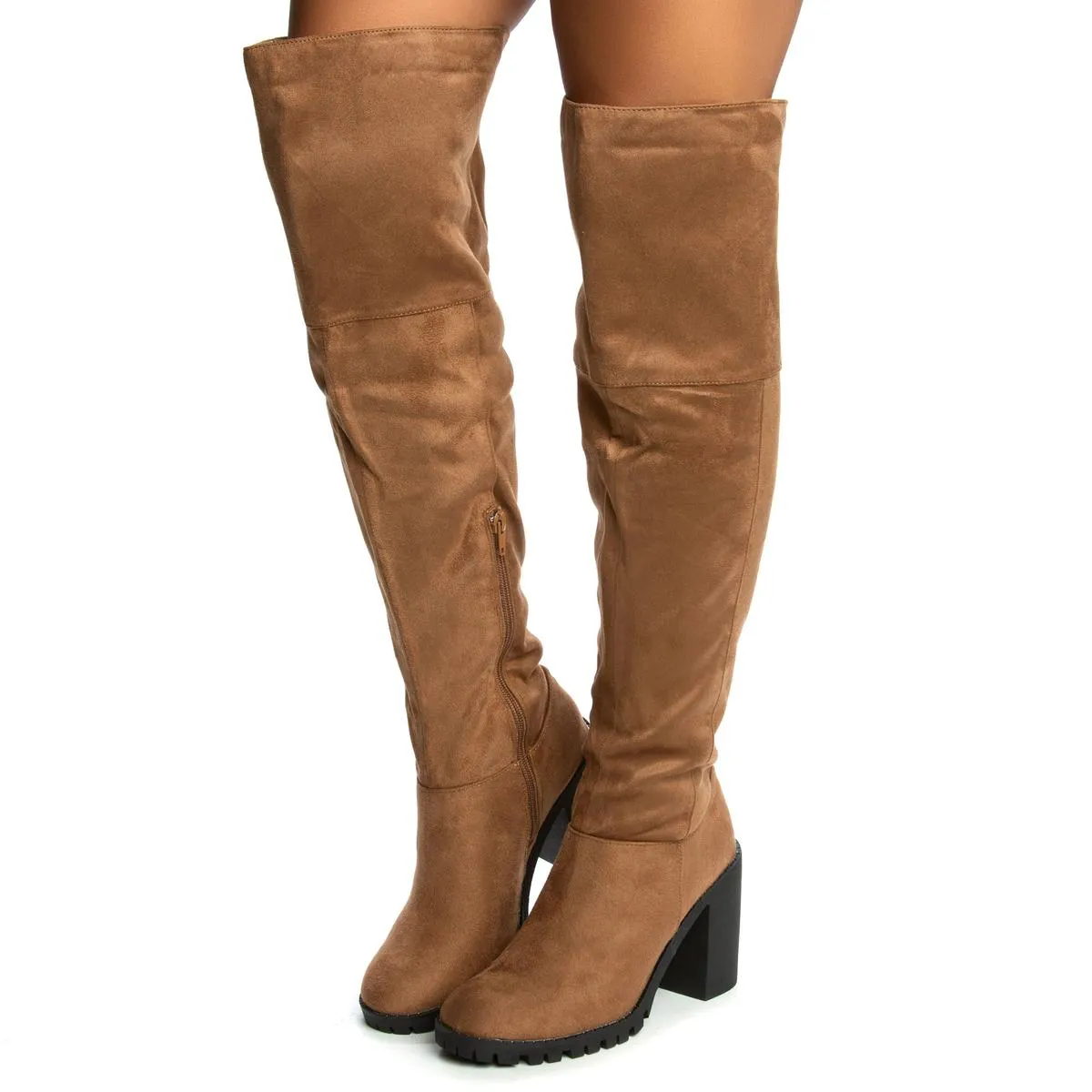 Trixy-03 Over The Knee High Heel Boot