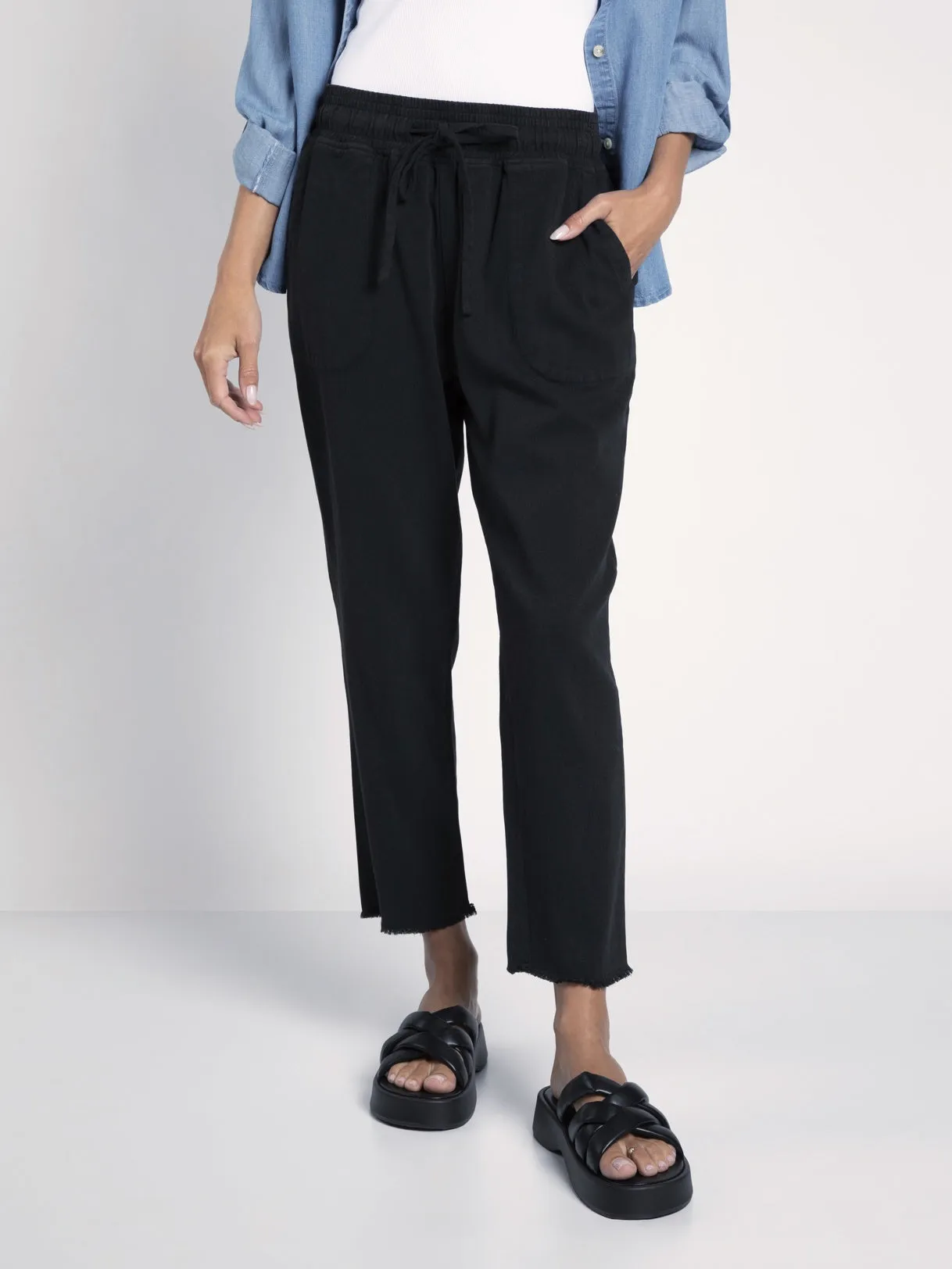 Tuscany Jogger Pants w Drawstring Waist