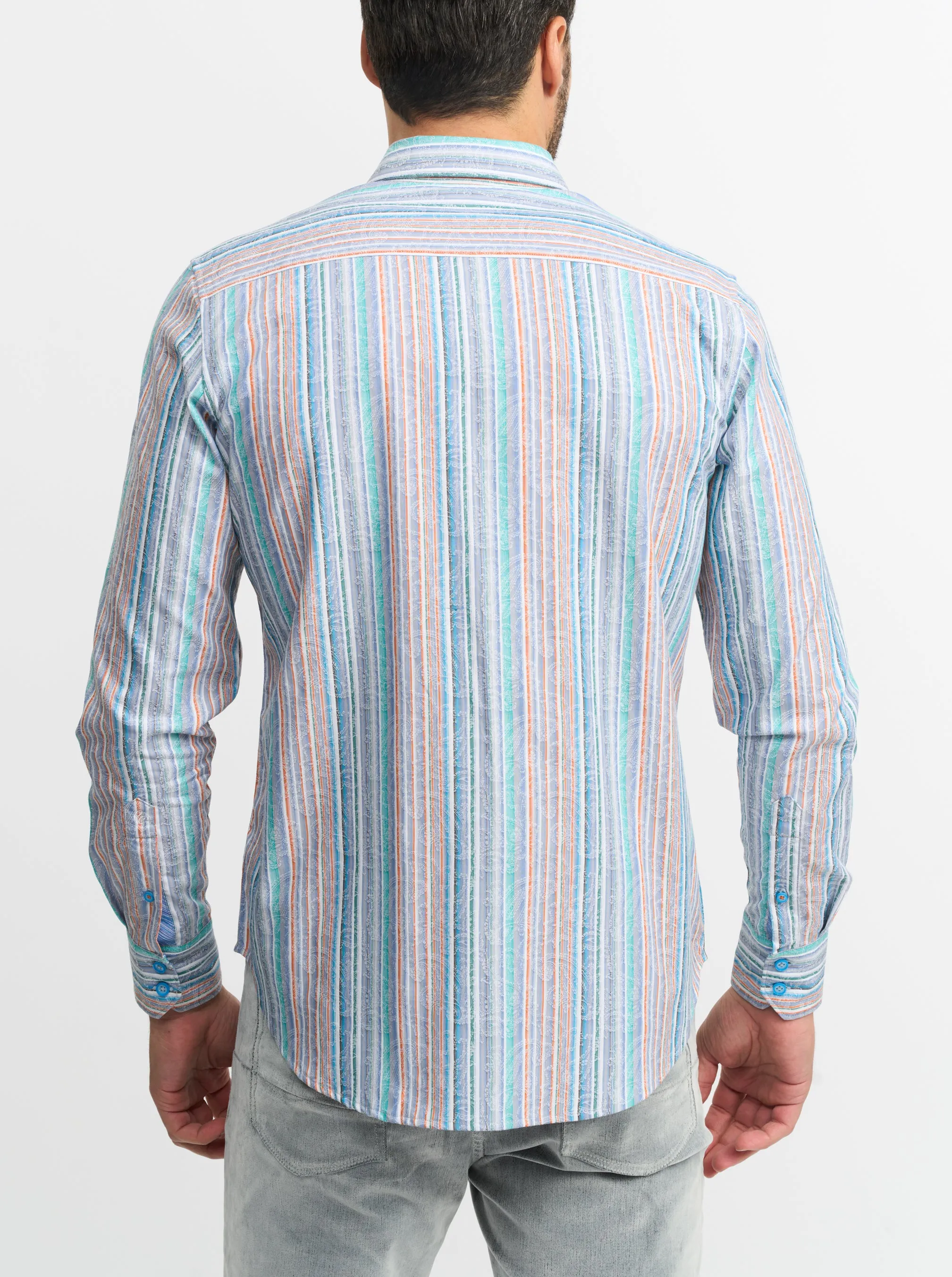 TYSON LONG SLEEVE BUTTON DOWN SHIRT