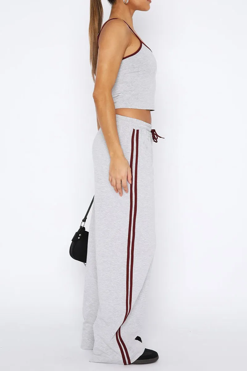 UN0321 Cami and Sweatpants Set
