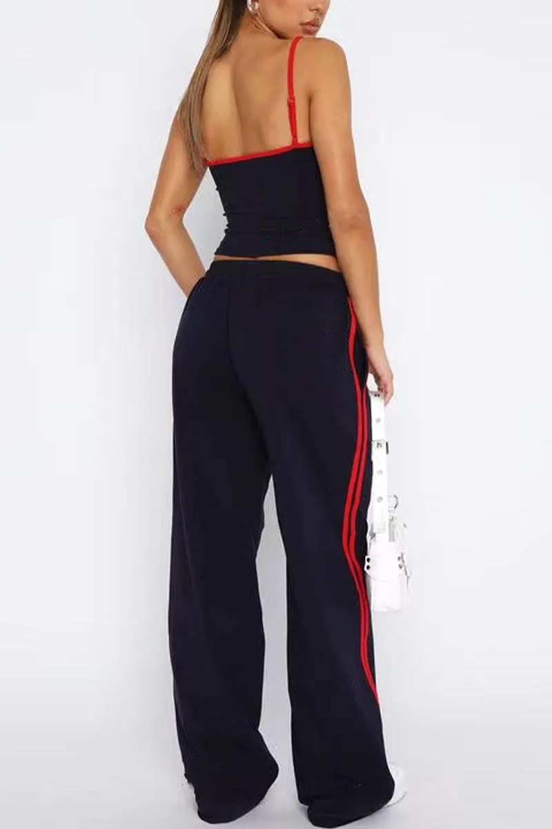 UN0321 Cami and Sweatpants Set