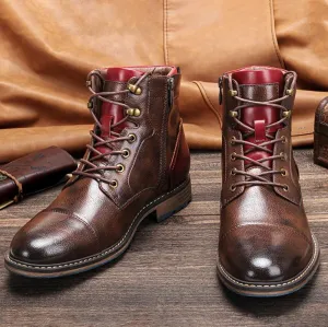 Vanguard™ | Men’s Leather Combat Boots