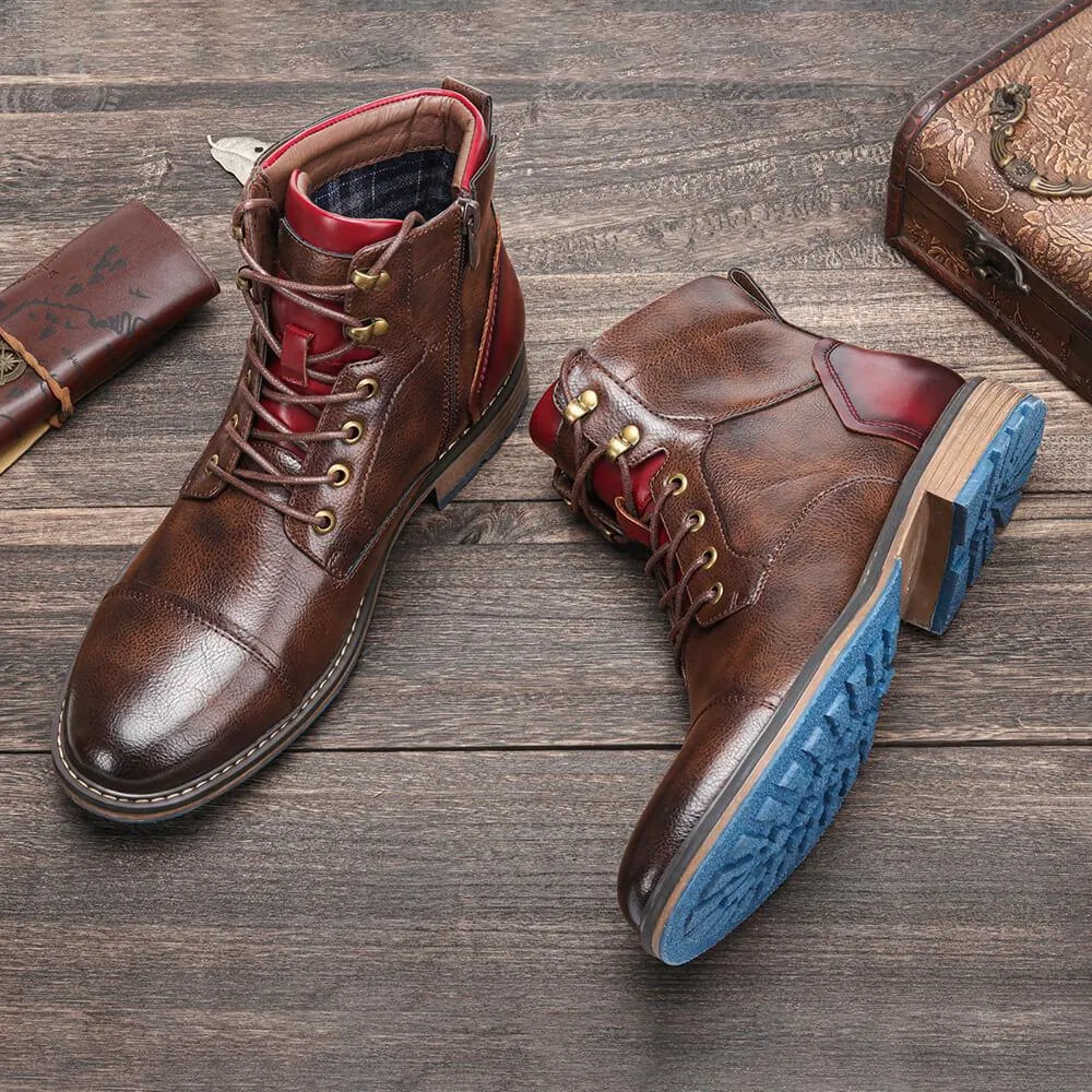 Vanguard™ | Men’s Leather Combat Boots