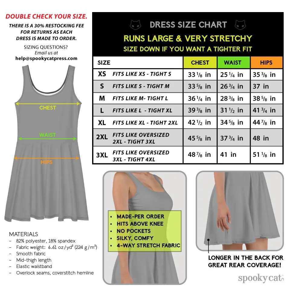 Venus Mushroom Skater Dress