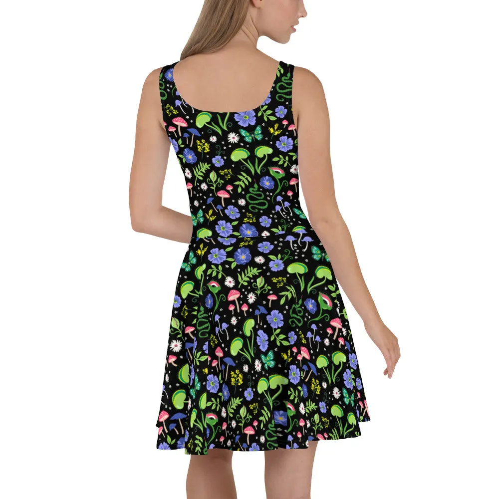 Venus Mushroom Skater Dress