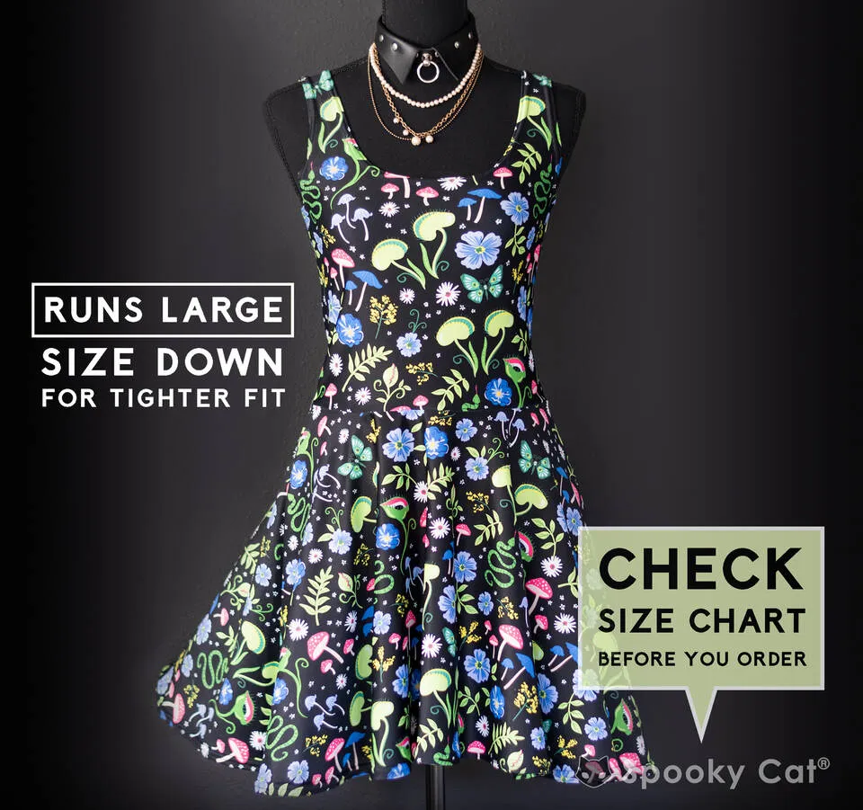 Venus Mushroom Skater Dress