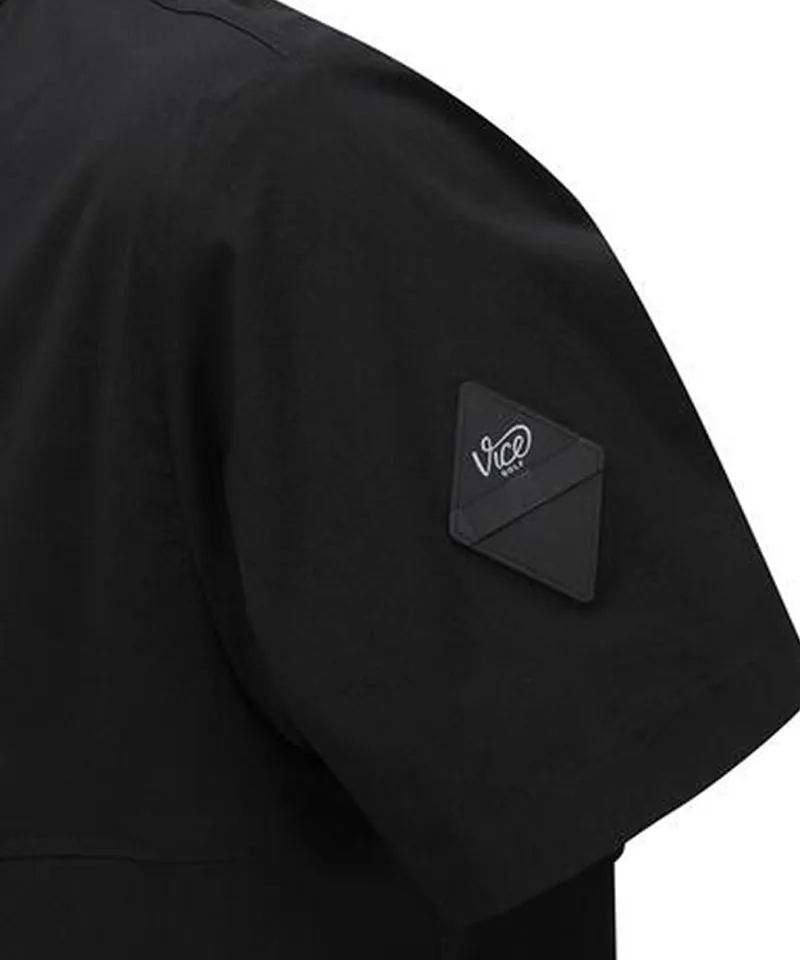 Vice Golf Atelier Men's Hoodie Anorak Jacket - Black