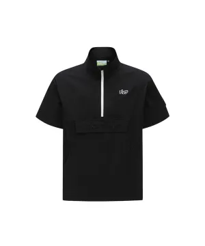 Vice Golf Atelier Men's Hoodie Anorak Jacket - Black
