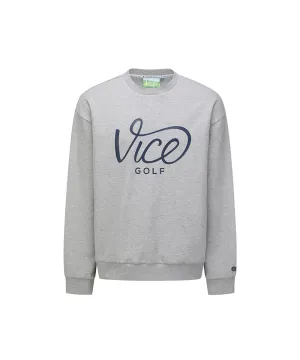 Vice Golf Atelier Unisex Vice Basic Sweat Shirt - Gray