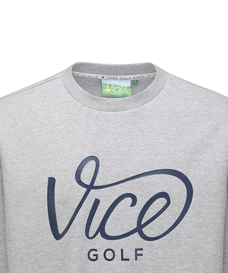 Vice Golf Atelier Unisex Vice Basic Sweat Shirt - Gray