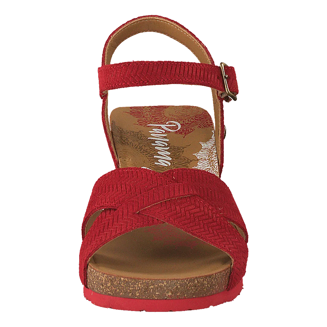 Vika Menorca Velour Rojo/red