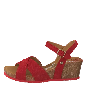 Vika Menorca Velour Rojo/red