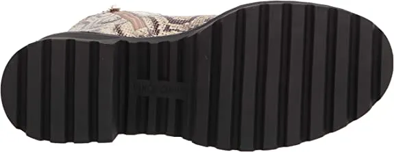 Vince Camuto Women's Footwear Women's MECALE Combat Boot, Natural, 6