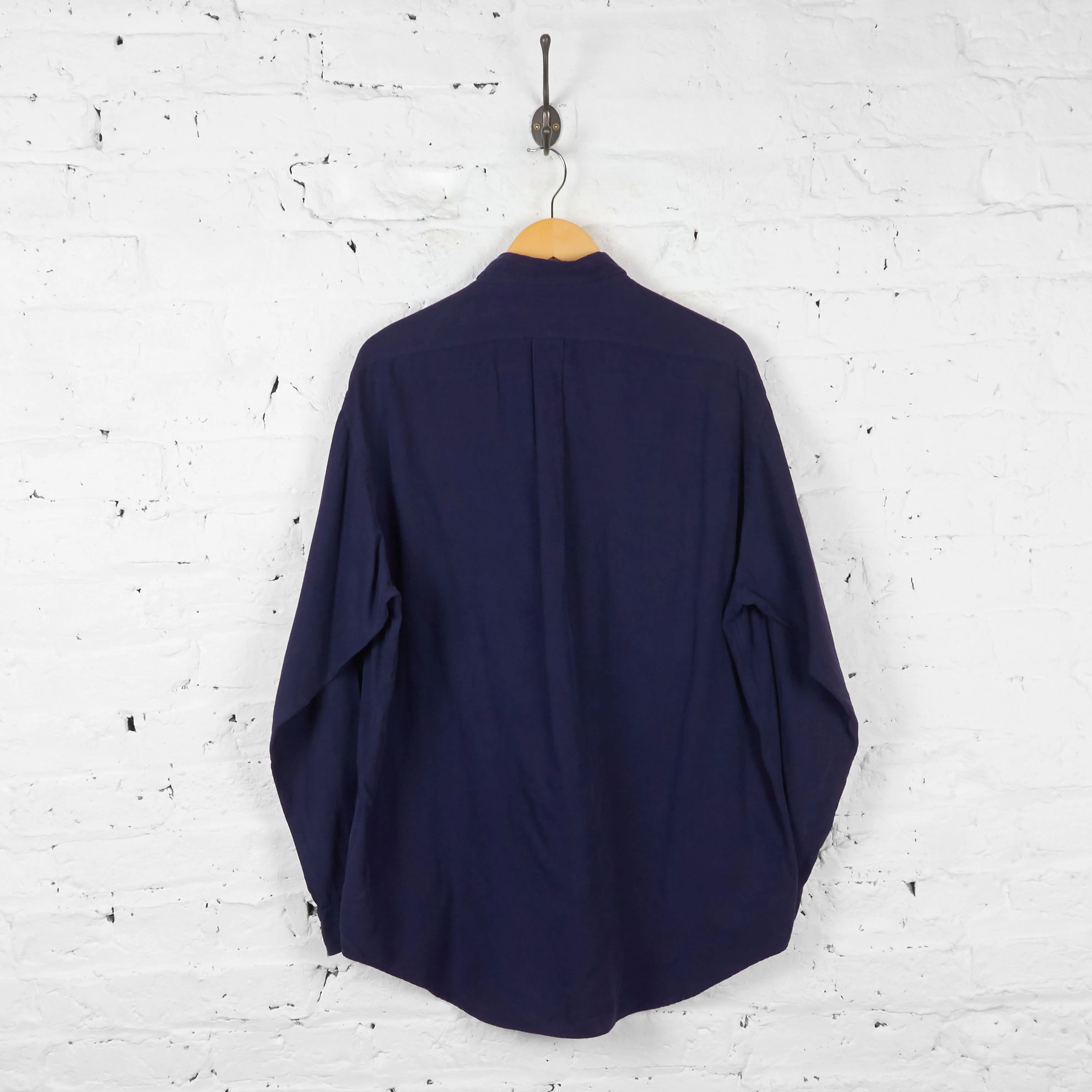 Vintage Ralph Lauren Polo Shirt - Navy - L