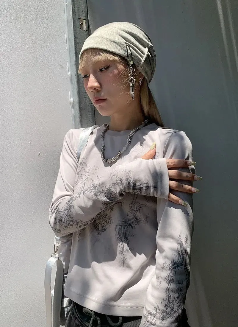 Vintage Women Clothes Y2K T-shirts