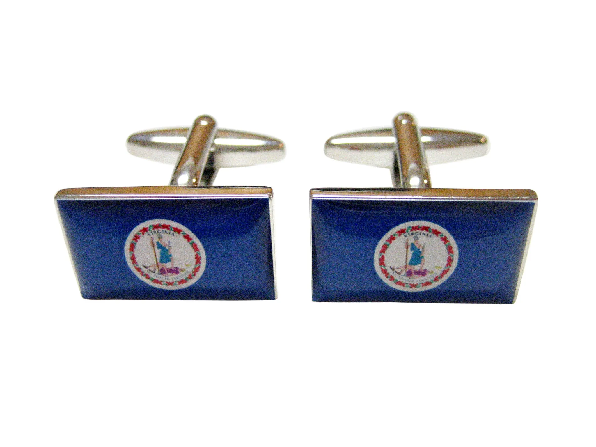 Virginia State Flag Cufflinks