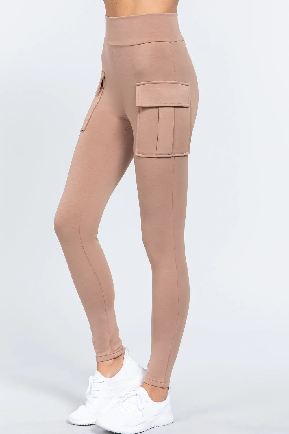 Waistband Side Pocket Jogger Pants