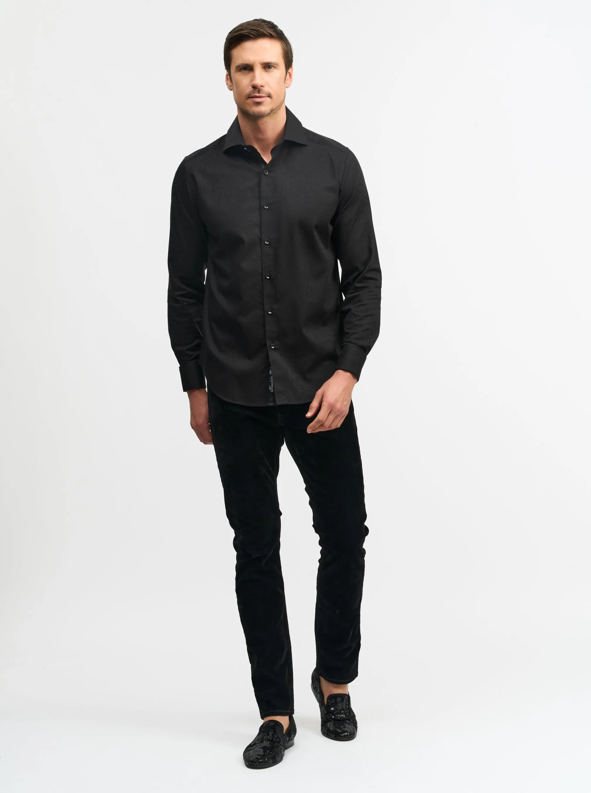 WAYCROSS LONG SLEEVE BUTTON DOWN SHIRT