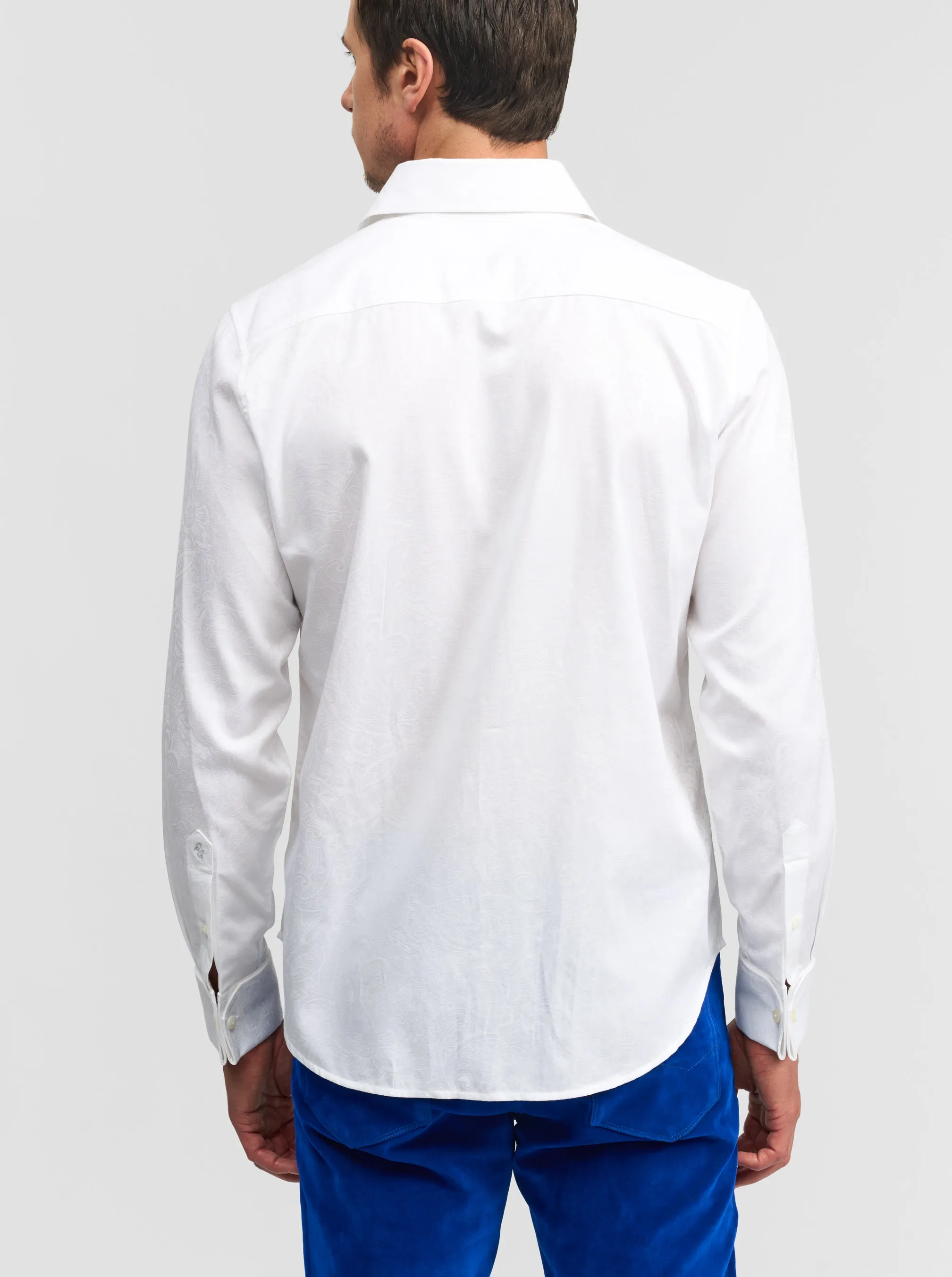 WAYCROSS LONG SLEEVE BUTTON DOWN SHIRT