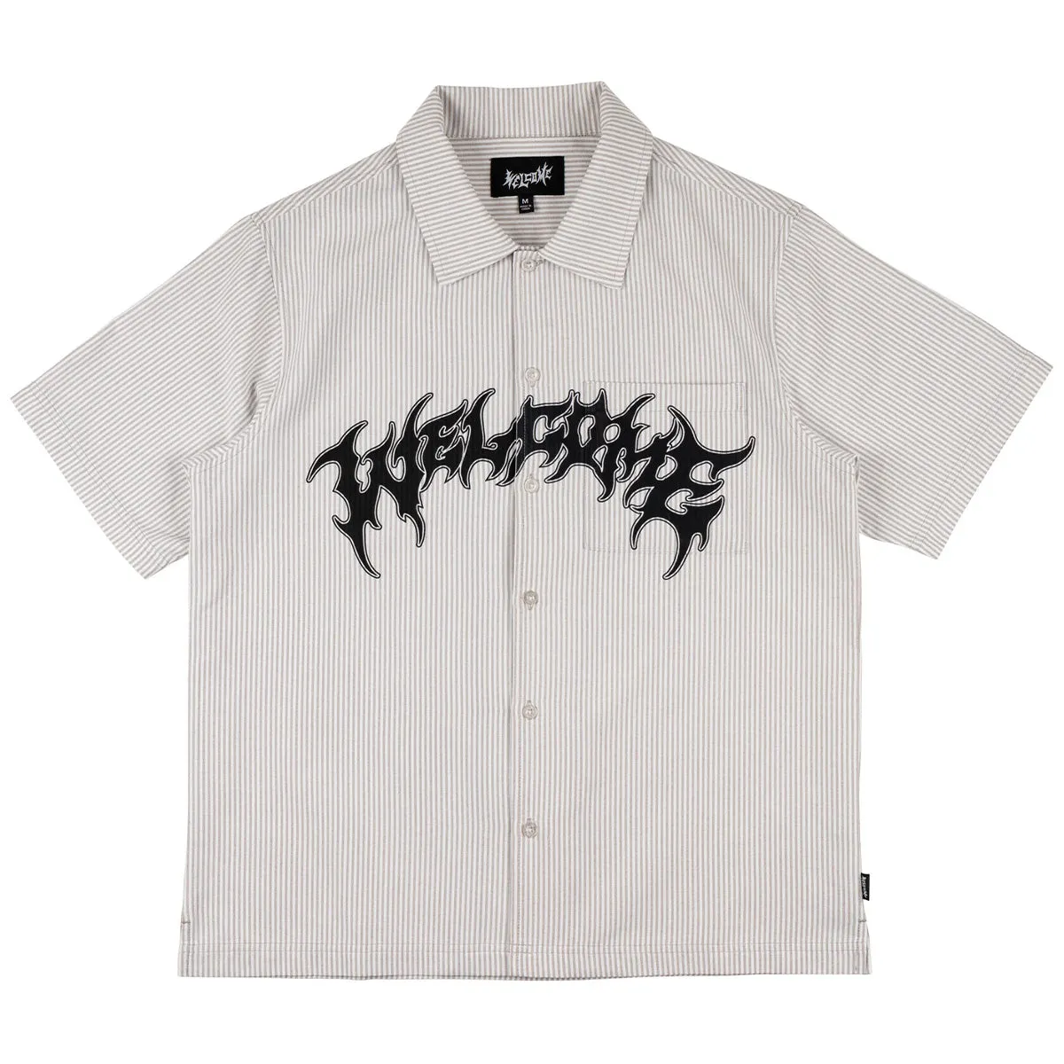 Welcome - Barb Printed Oxford Shirt Moss