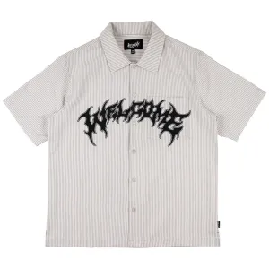 Welcome - Barb Printed Oxford Shirt Moss