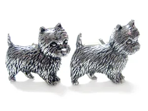 Westie Dog Cufflinks