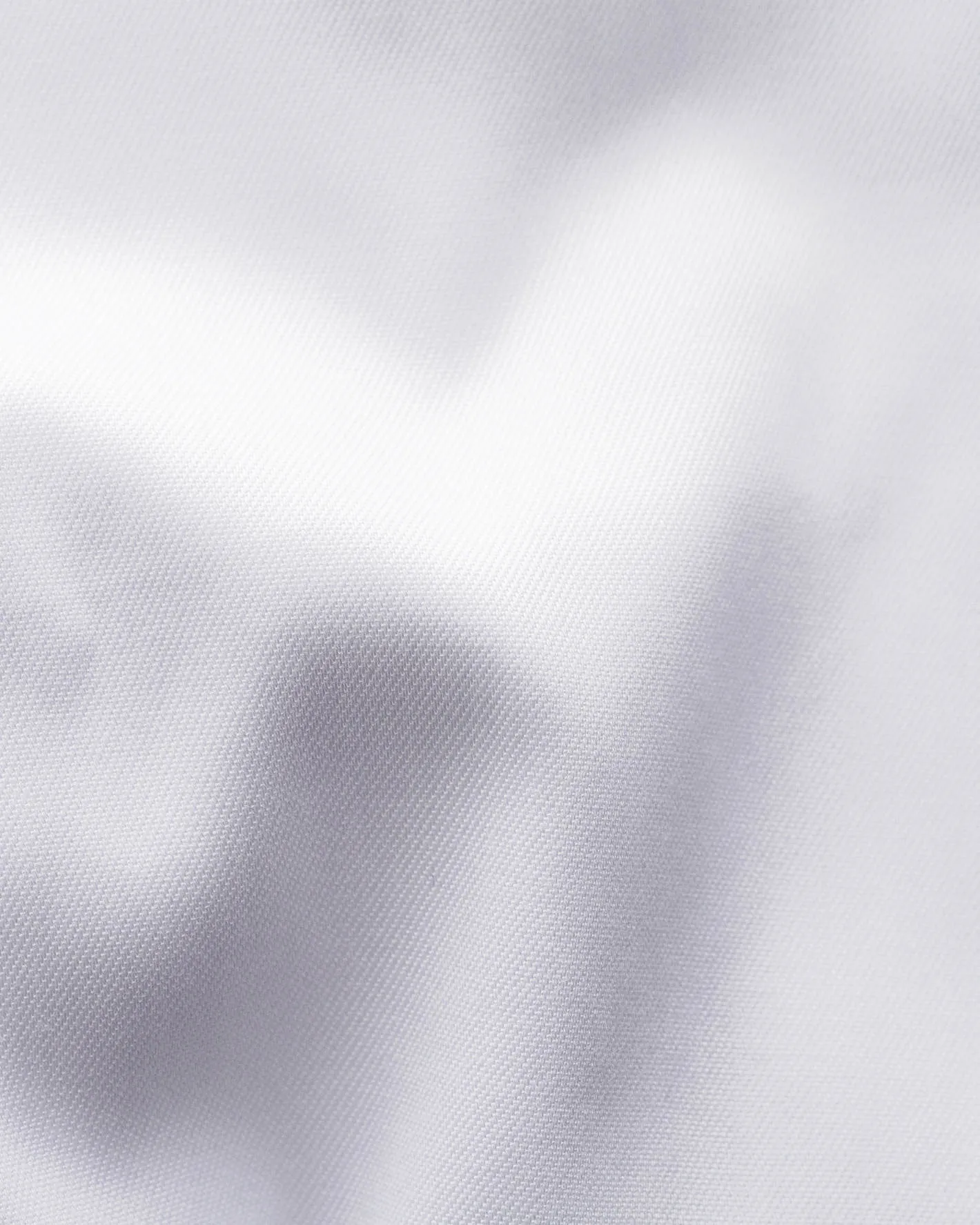 White Twill Tuxedo Shirt- Slim Fit
