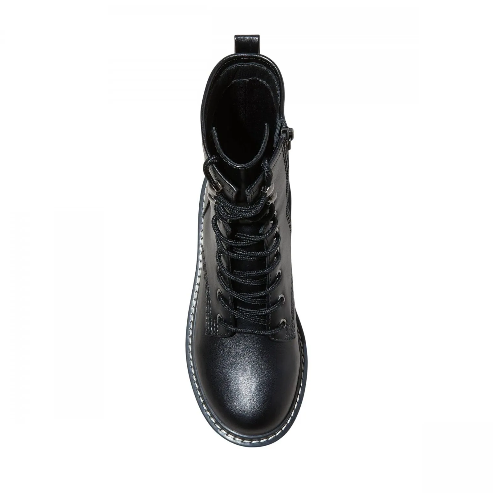 Wild Fable Womens Logan Lug Combat Boots with Memory Foam Insole Black 10M
