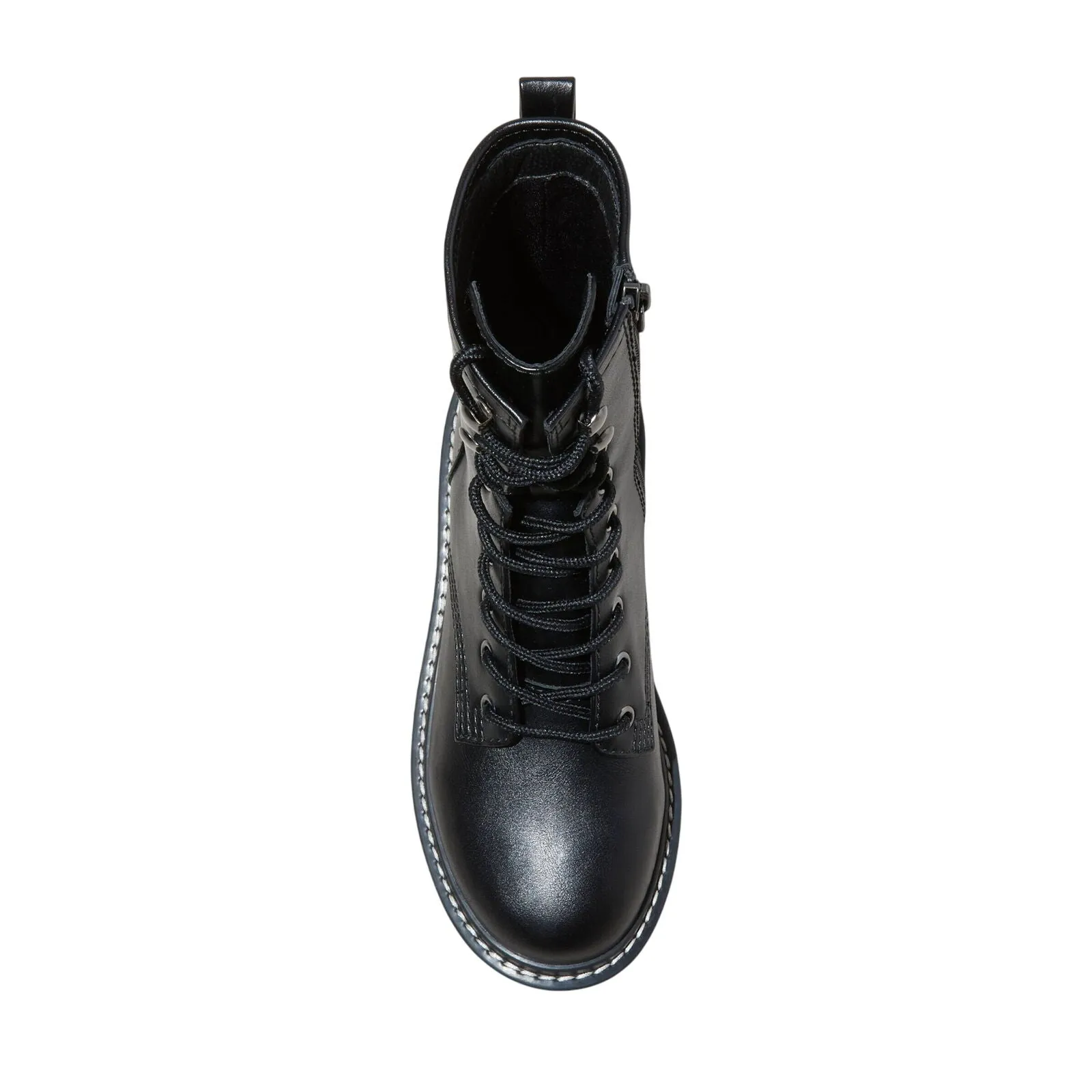Wild Fable Womens Logan Lug Combat Boots with Memory Foam Insole Black 8.5M