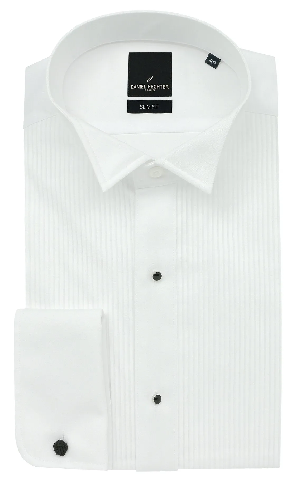 Wing Stud 5WT White Dinner Shirt